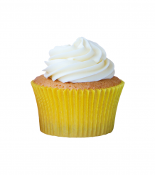 Forminha Greasepel Cupcake Amarelo Girassol N.0 Lisa 45un