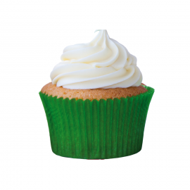 Forminha Greasepel Cupcake Verde Bandeira N.0 Lisa 45un