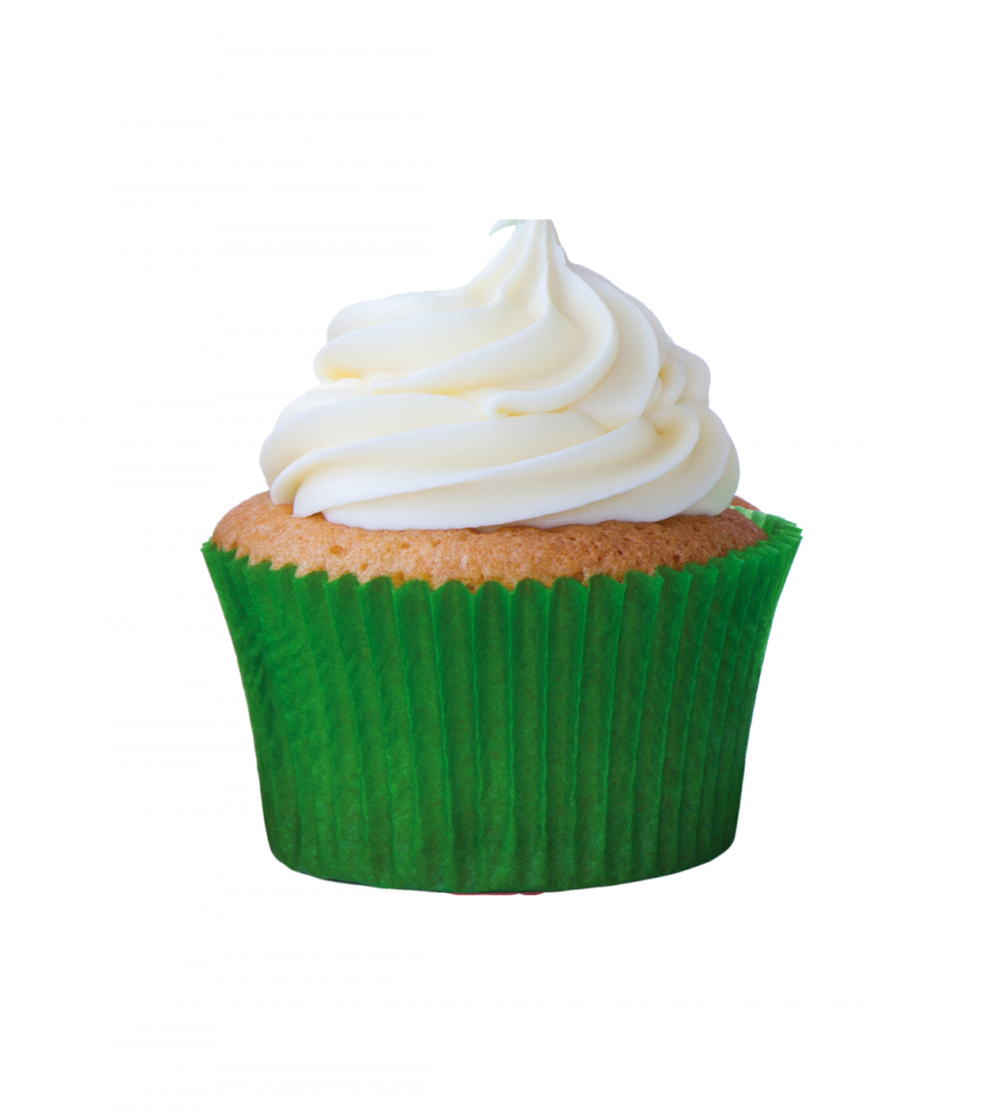 Forminha Greasepel Cupcake Verde Bandeira N.0 Lisa 45un