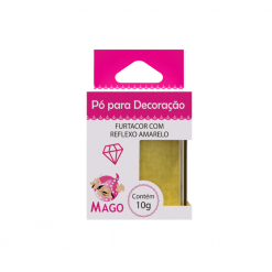 Pó para Decoração Furtacor Reflexo Amarelo 10g