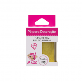 Pó para Decoração Furtacor Reflexo Amarelo 10g