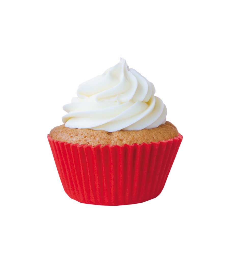 Forminha Greasepel Mini Cupcake Vermelha N.02 Lisa 45un