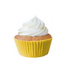 Forminha Greasepel Mini Cupcake Amarelo N.02 Lisa 45un