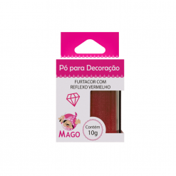 Pó para Decoração Furtacor Reflexo Vermelho 10G