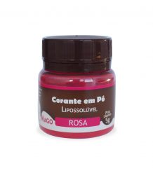 Corante Alimentício em Pó Lipossolúvel Rosa 5g