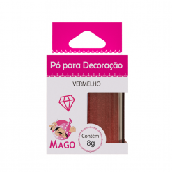 Pó para Decoração Vermelho 8g