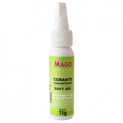 Corante Alimentício Soft Gel Verde Limão 15g
