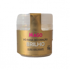 Pó para decoração Ouro Brilhante 10G