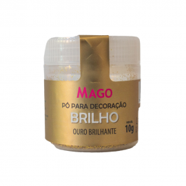 Pó para decoração Ouro Brilhante 10G