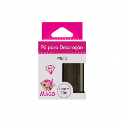 Pó para decoração Preto 10G