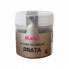 Pó para Decoração Prata 8g