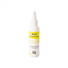 Caneta Gel Amarelo 60g