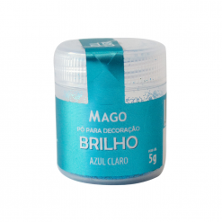 Pó para Decoração Azul Claro 5g