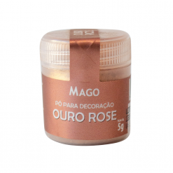 Pó para Decoração Ouro Rose 5g