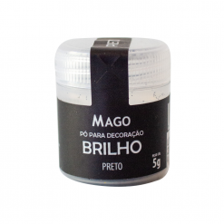 Pó para Decoração Preto 5g