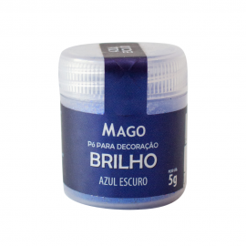 Pó para Decoração Azul escuro 5g