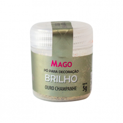 Pó para Decoração Ouro Champanhe 5g