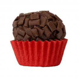 Forminha Papel Vermelha N.05 Lisa 100un