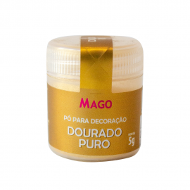 Pó para Decoração Dourado Puro 5g