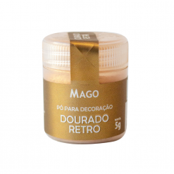 Pó para Decoração Dourado Retro 5g