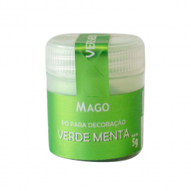 Pó para Decoração Verde Menta 5g