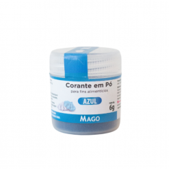 Corante em pó para fins alimenticio Azul 1un 6g