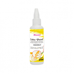 Cake Paint Corante Alimentício Para Confeitar Amarelo 20G