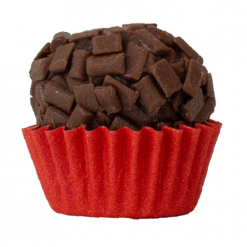 Forminha Papel Vermelha N.04 Lisa 100un