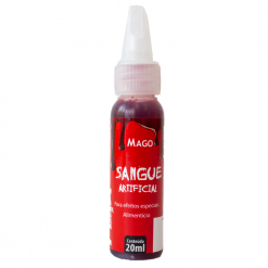 Sangue Artificial Alimentício Vermelho 20ml