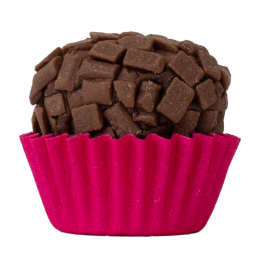 Forminha Papel Rosa N.04 Lisa 100un