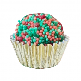 Forminha Metalizado Ouro N.05 Lisa 50un