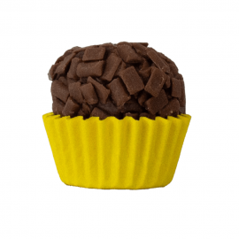 Forminha Papel Amarelo N.06 Lisa 100un