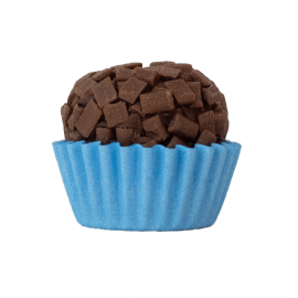 Forminha Papel Azul Bebe N.06 Lisa 100un