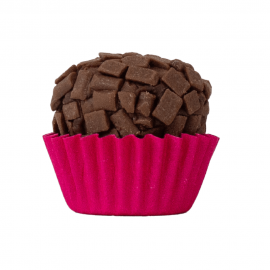 Forminha Papel Rosa N.06 Lisa 100un