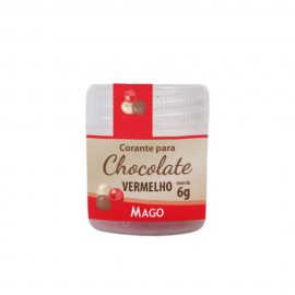 Corante Alimentício para Chocolate Vermelho 6g 1un