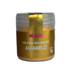 Pó para Decoração Amarelo 5g