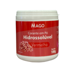 Corante Alimentício em pó Hidrossolúvel Vermelho 100g