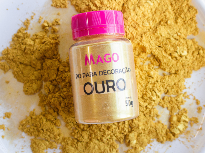 Pós de decoração Mineral